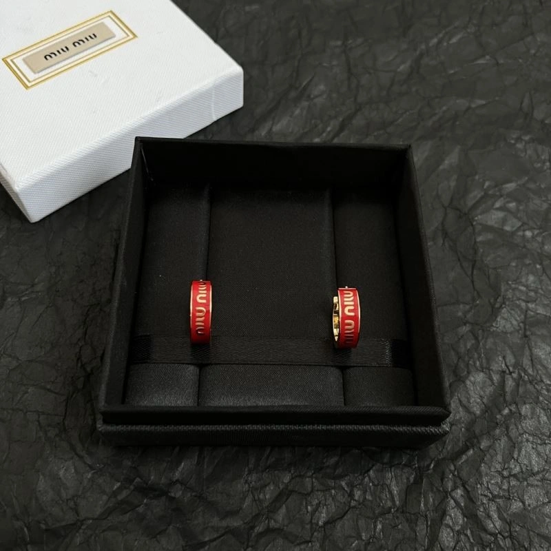Miu Miu Earrings Thermal 210509