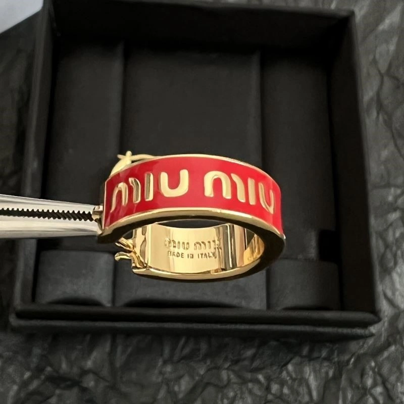 Miu Miu Earrings Thermal 210509
