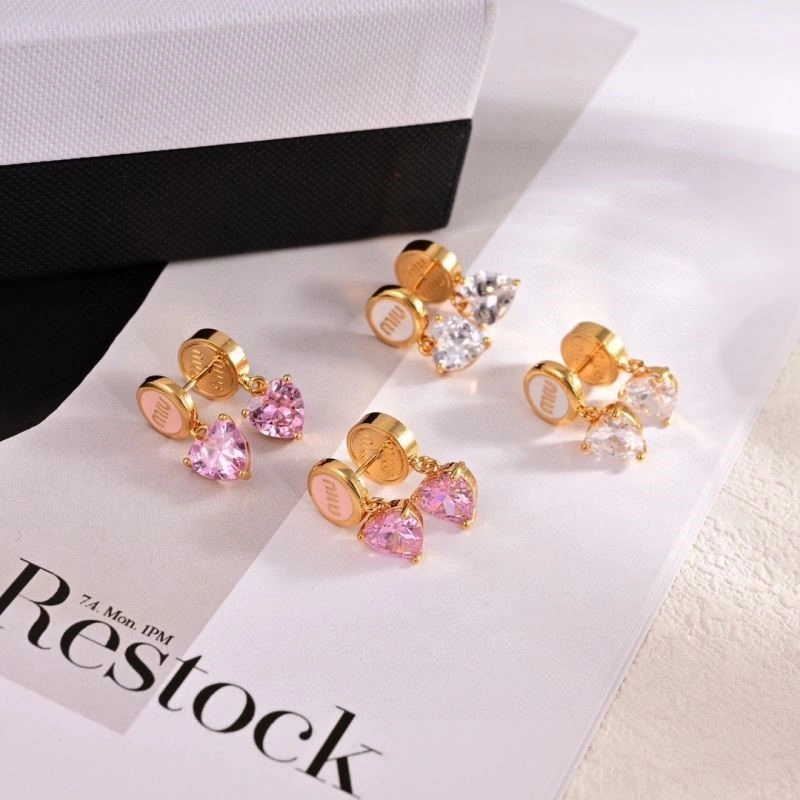 Miu Miu Earrings WeatherProof 210502
