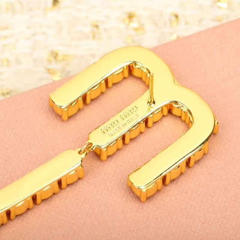 Miu Miu Earrings Flexible 209716