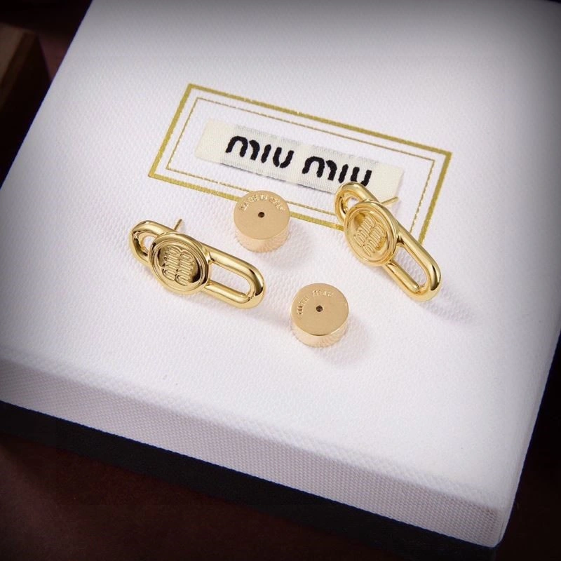 Miu Miu Earrings Comfortable 209194