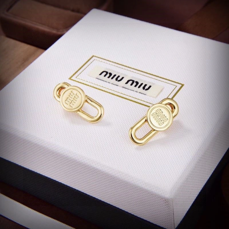 Miu Miu Earrings Comfortable 209194
