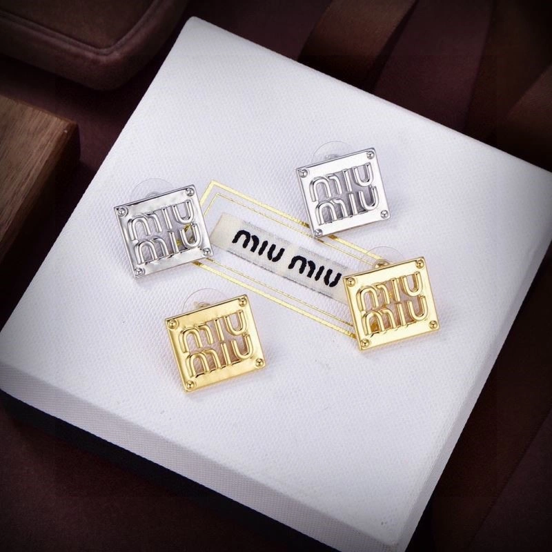 Stylish Miu Miu Earrings 209179