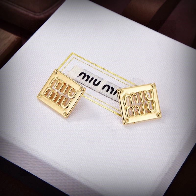 Stylish Miu Miu Earrings 209179