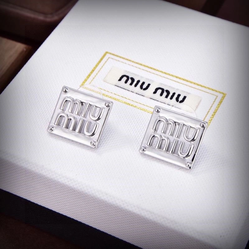 Stylish Miu Miu Earrings 209179