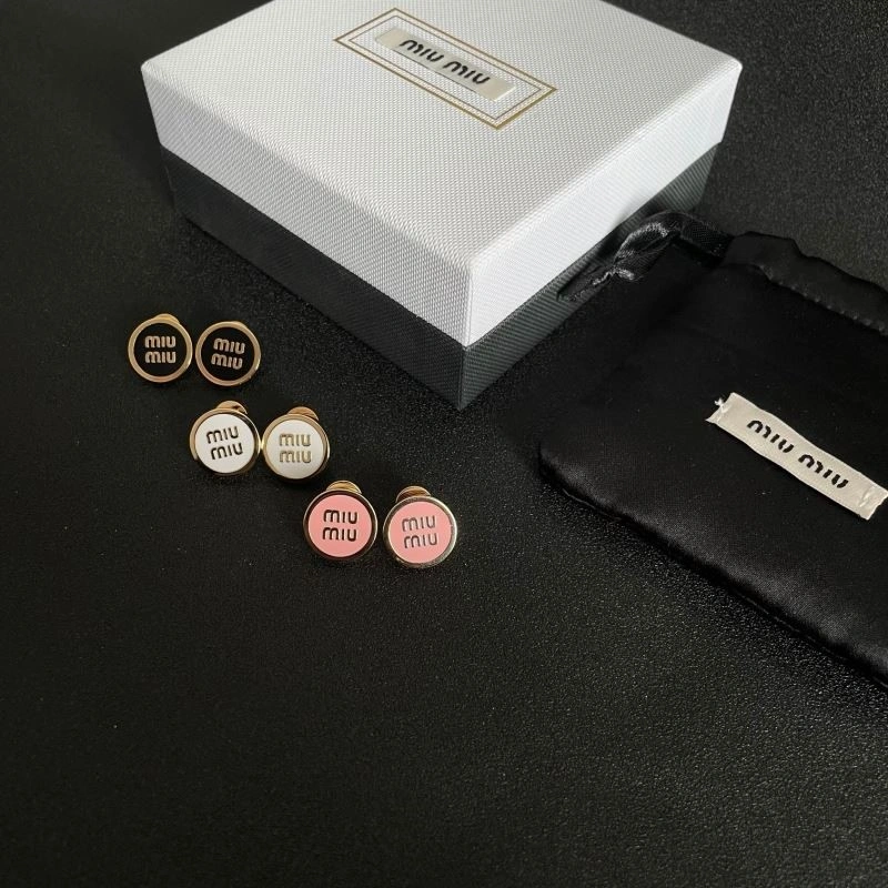 Miu Miu Earrings Minimalist 208559