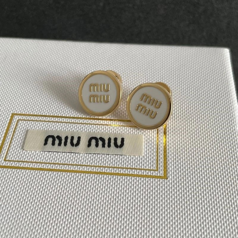 Miu Miu Earrings Minimalist 208559