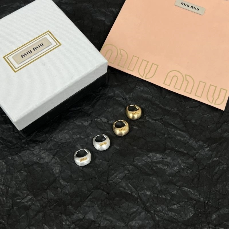 Miu Miu Earrings Flexible 208553