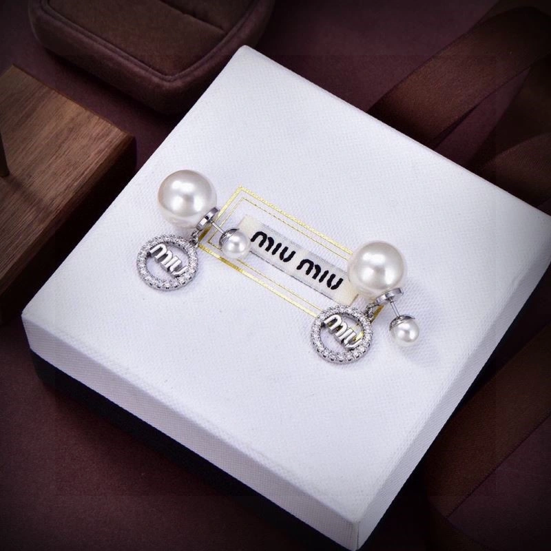 Miu Miu Earrings SmoothTexture 208538