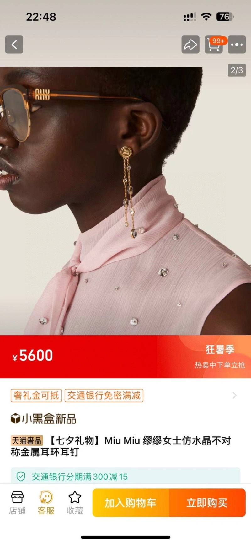 Miu Miu Earrings Affordable 207831