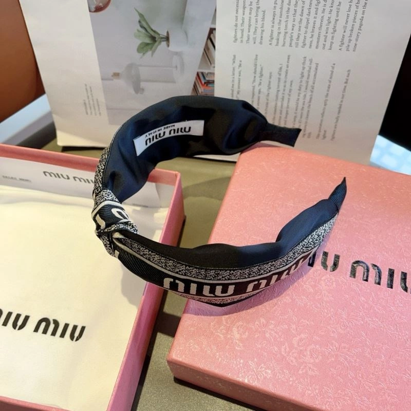 Miu Miu Hair Hoop Classic 263525