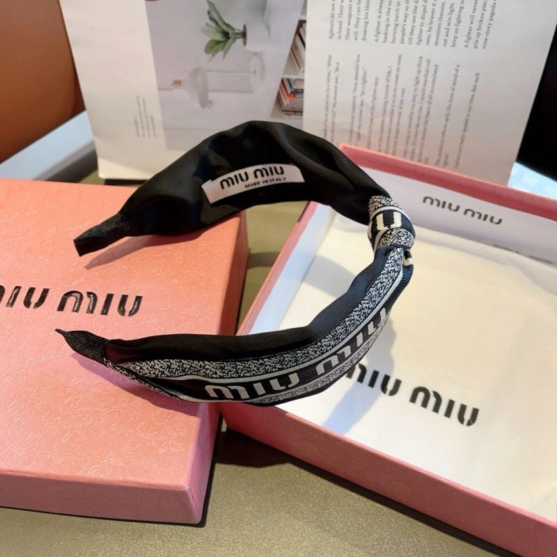 Miu Miu Hair Hoop Classic 263525