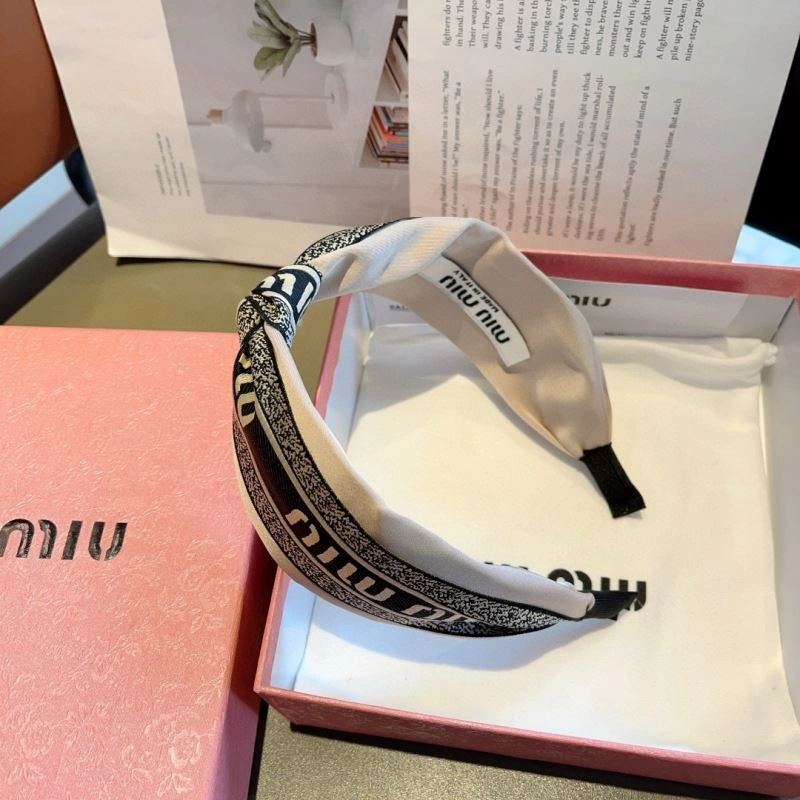 Trendsetting Miu Miu Hair Hoop 263520