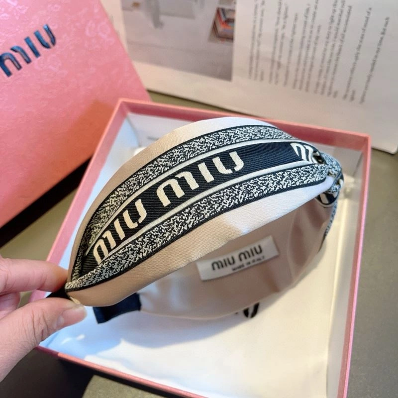 Trendsetting Miu Miu Hair Hoop 263520
