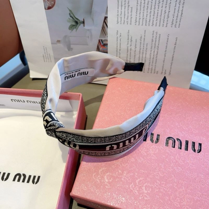 Trendsetting Miu Miu Hair Hoop 263520