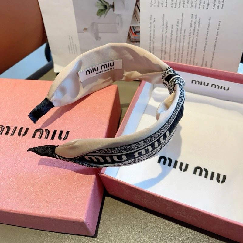 Trendsetting Miu Miu Hair Hoop 263520