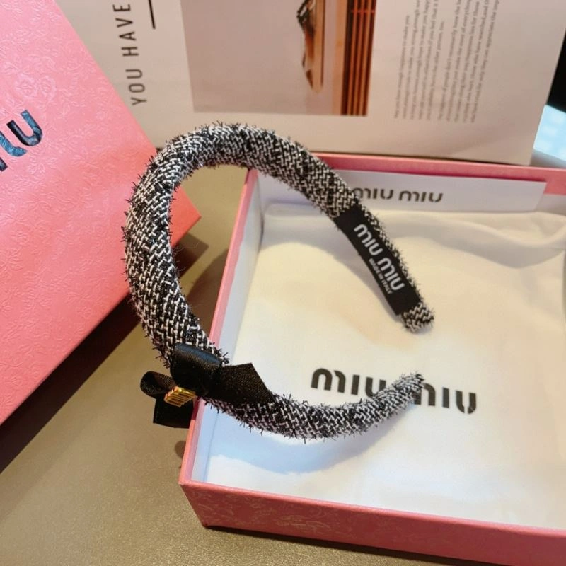 Refined Miu Miu Hair Hoop 263492