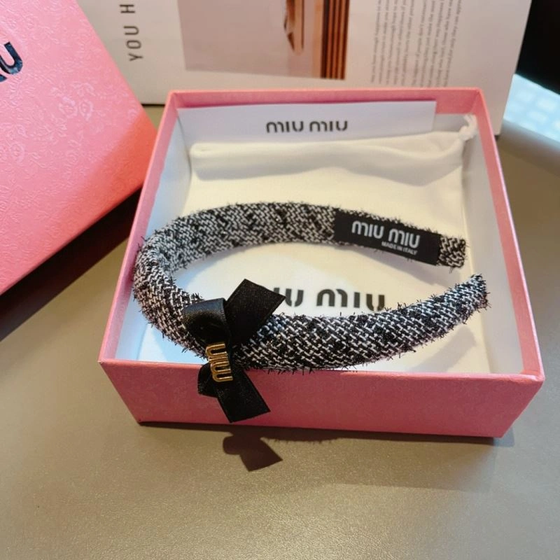 Refined Miu Miu Hair Hoop 263492