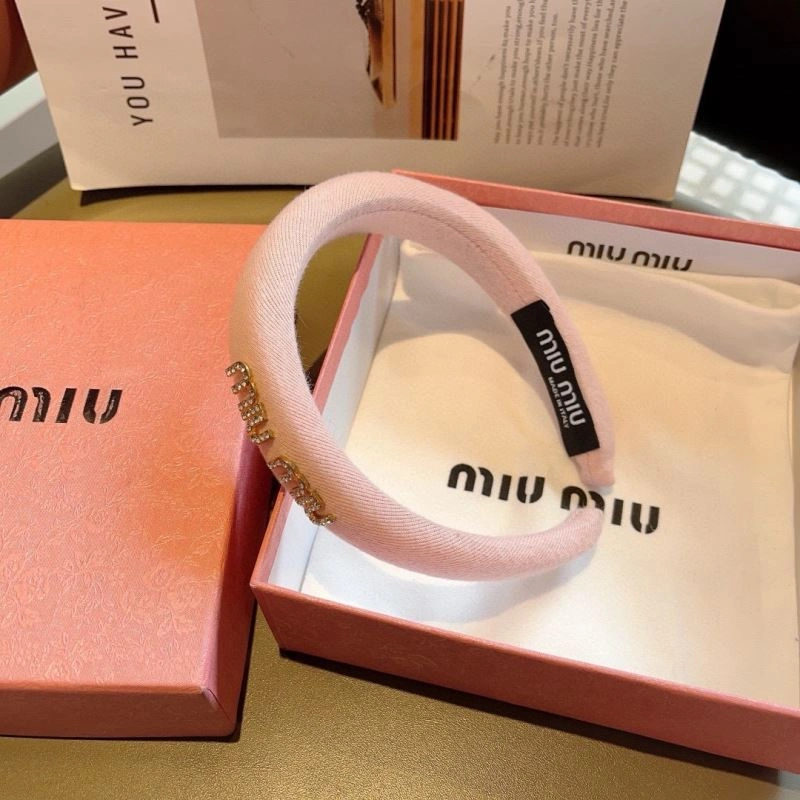 Flexible Miu Miu Hair Hoop 263475