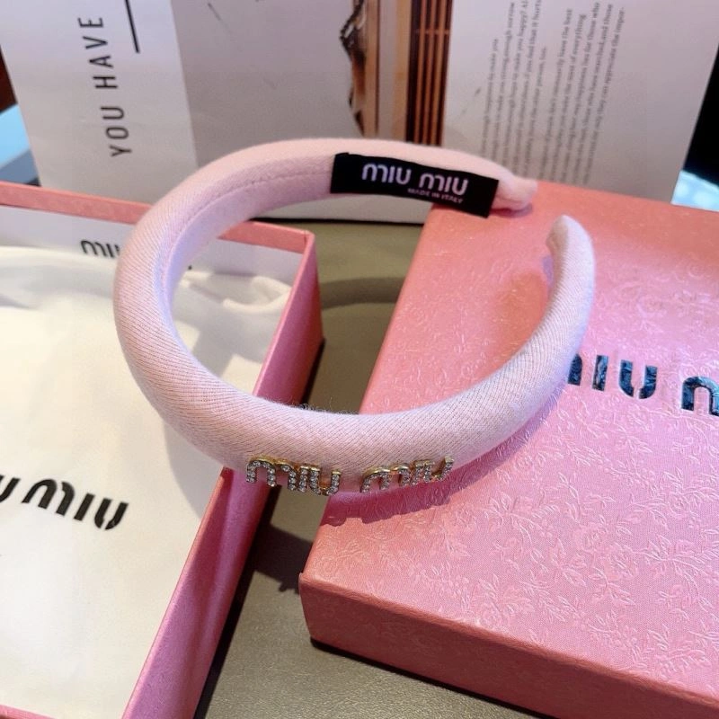 Flexible Miu Miu Hair Hoop 263475