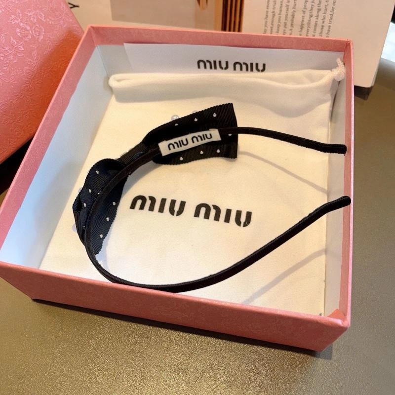 Miu Miu Hair Hoop Stylish 263480