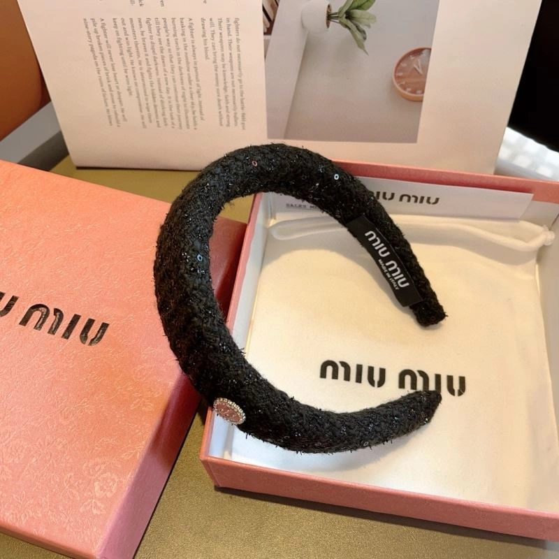 Casual Miu Miu Hair Hoop 263474