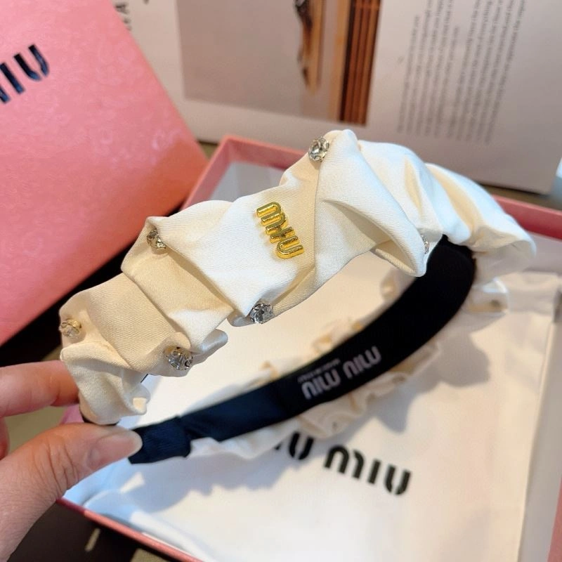 Trendsetting Miu Miu Hair Hoop 262958