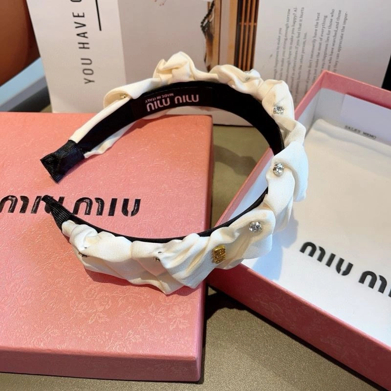 Trendsetting Miu Miu Hair Hoop 262958
