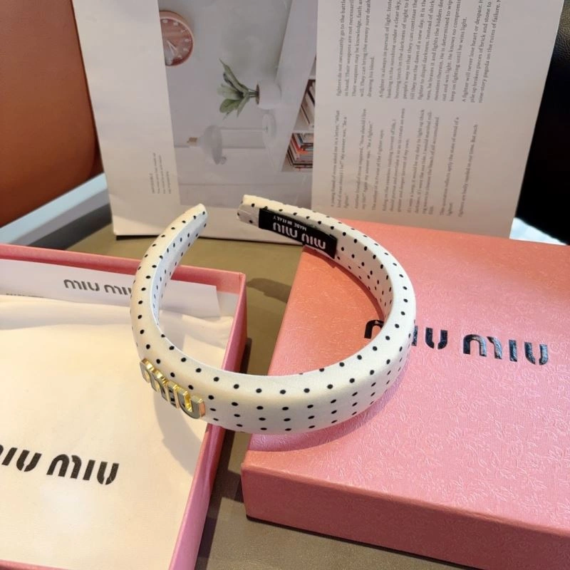 Minimalist Miu Miu Hair Hoop 262960