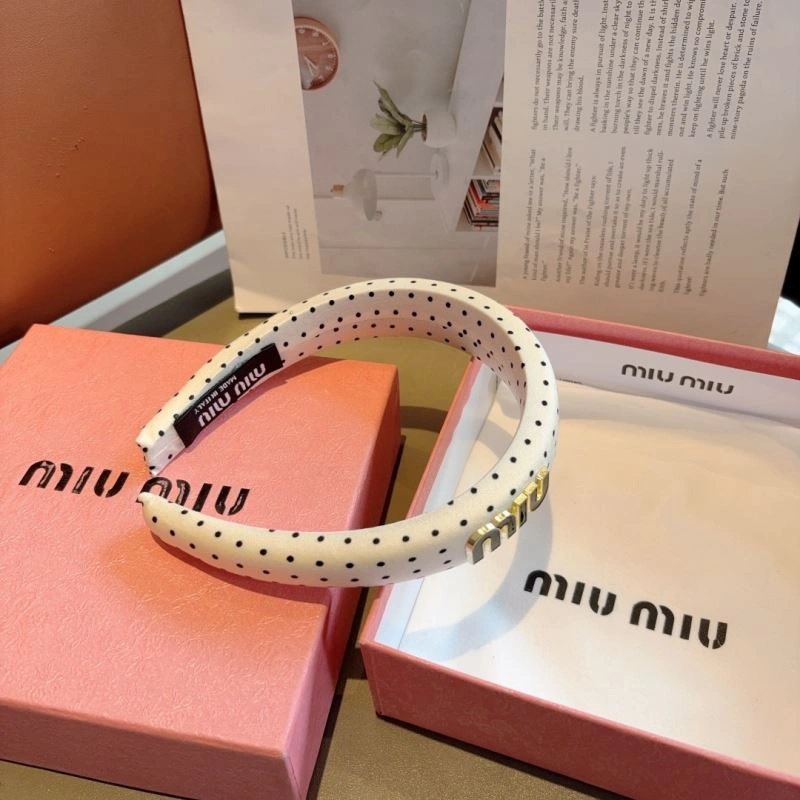 Minimalist Miu Miu Hair Hoop 262960