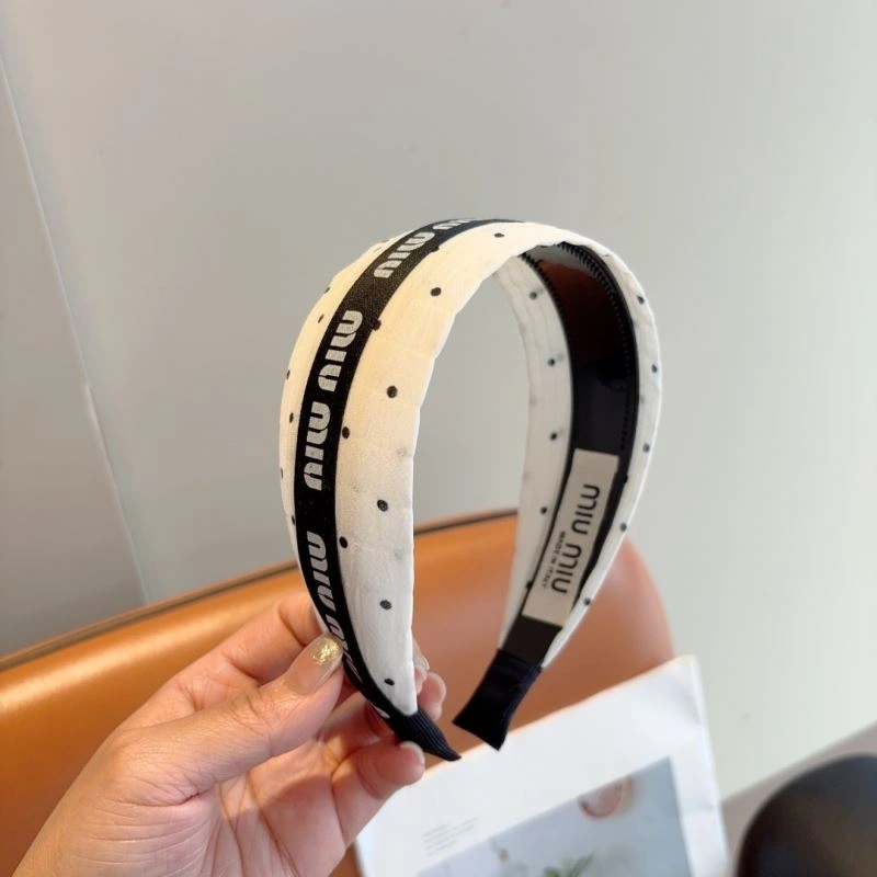 Fashionable Miu Miu Hair Hoop 262951