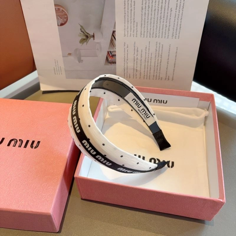 Fashionable Miu Miu Hair Hoop 262951