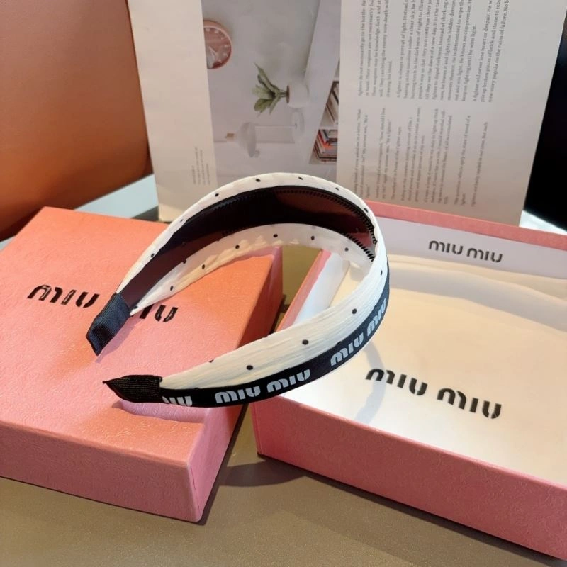 Fashionable Miu Miu Hair Hoop 262951