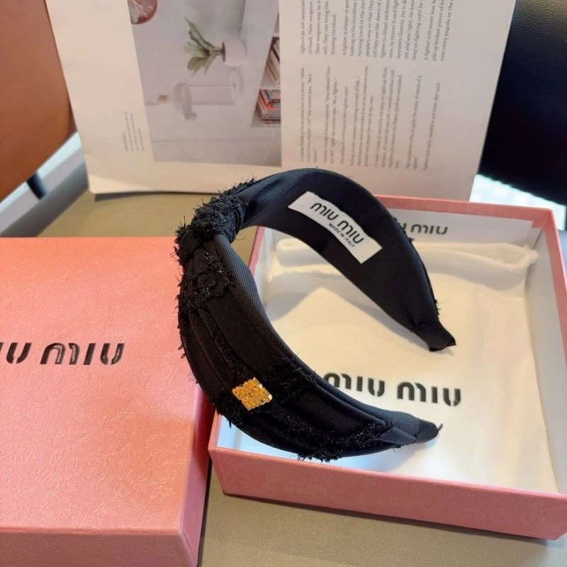 Lightweight Miu Miu Hair Hoop 262940