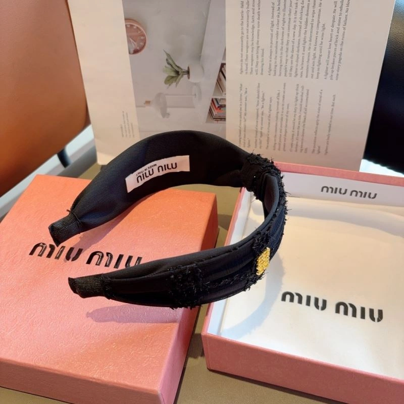 Lightweight Miu Miu Hair Hoop 262940
