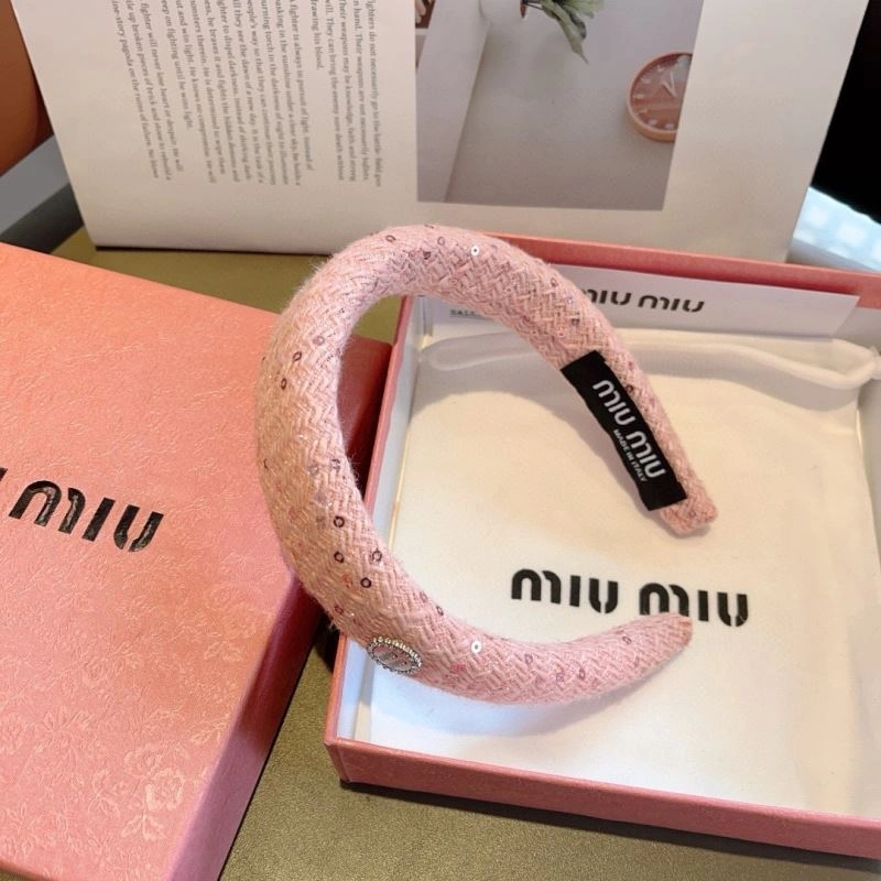 Fashionable Miu Miu Hair Hoop 262950