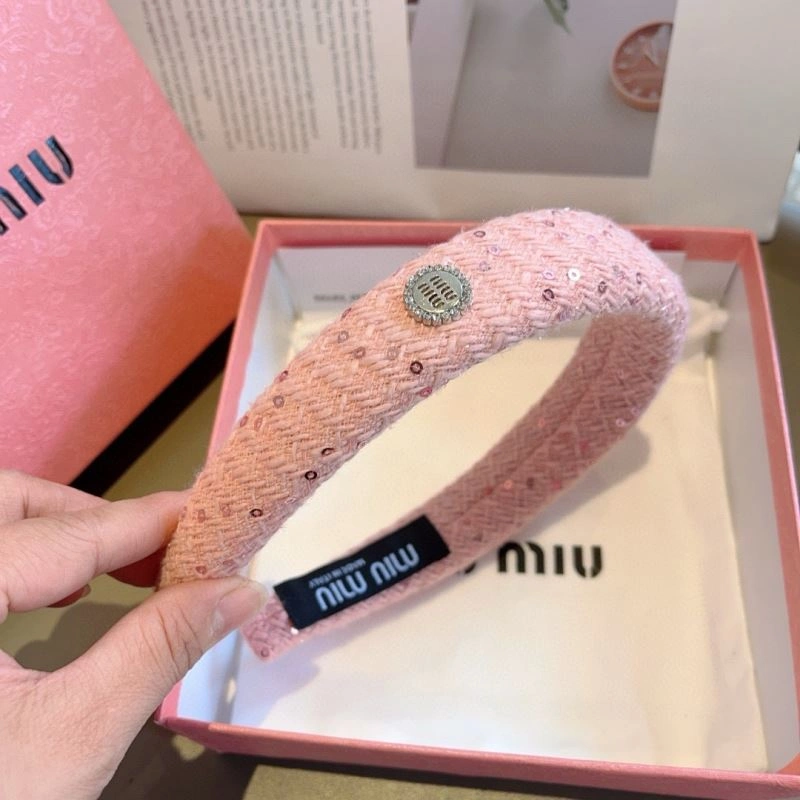 Fashionable Miu Miu Hair Hoop 262950