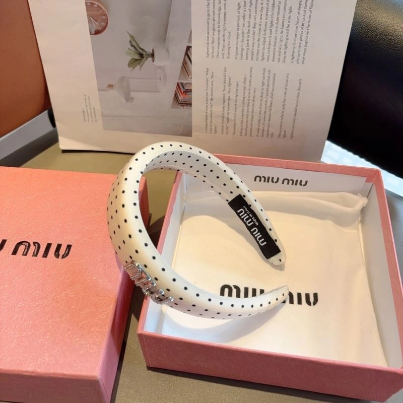 MoistureWicking Miu Miu Hair Hoop 262942
