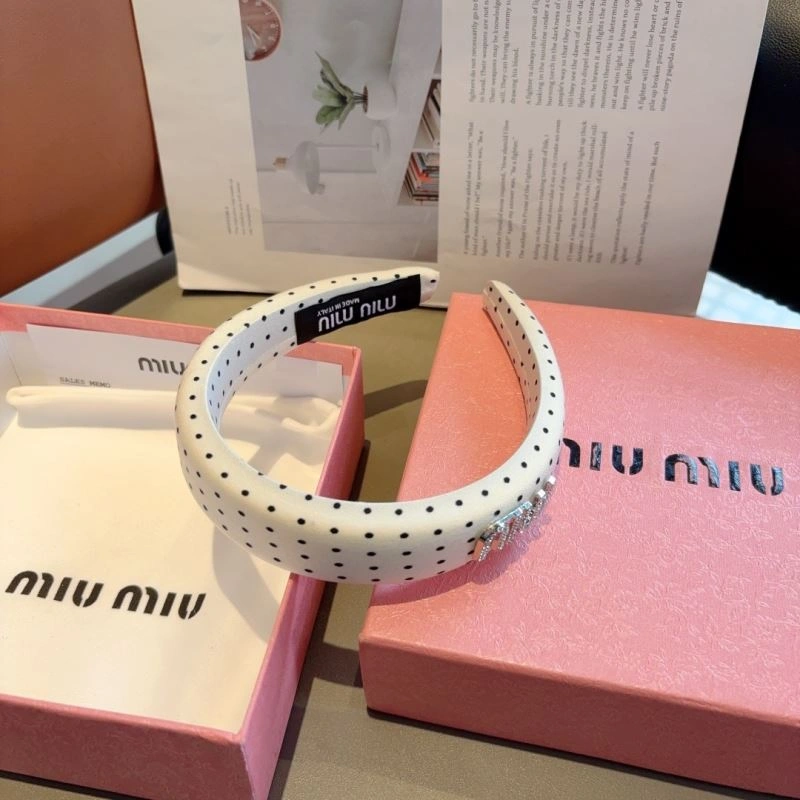 MoistureWicking Miu Miu Hair Hoop 262942