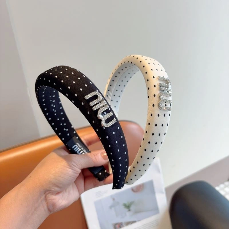MoistureWicking Miu Miu Hair Hoop 262942