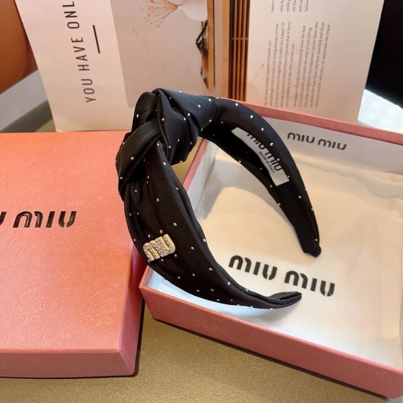 Colorful Miu Miu Hair Hoop 262904