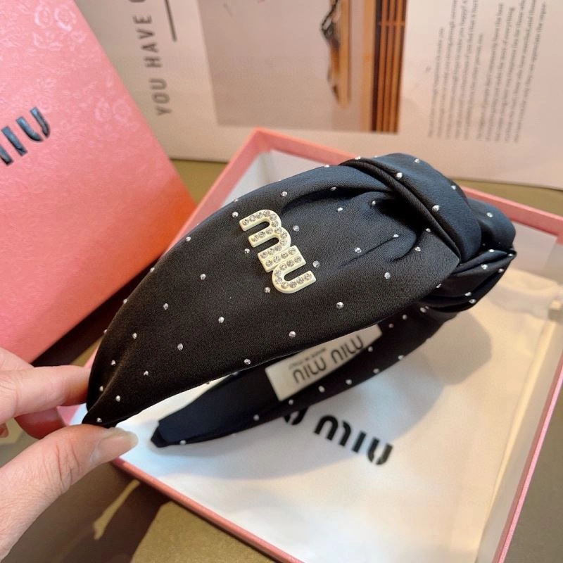 Colorful Miu Miu Hair Hoop 262904