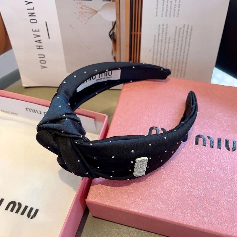 Colorful Miu Miu Hair Hoop 262904