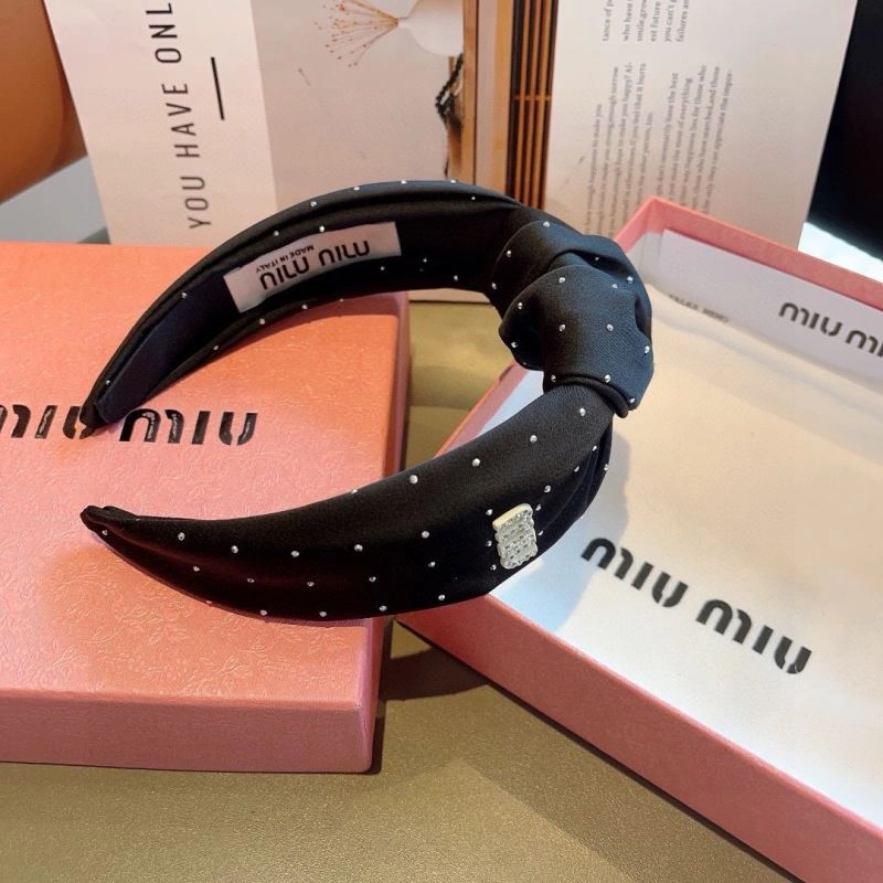 Colorful Miu Miu Hair Hoop 262904