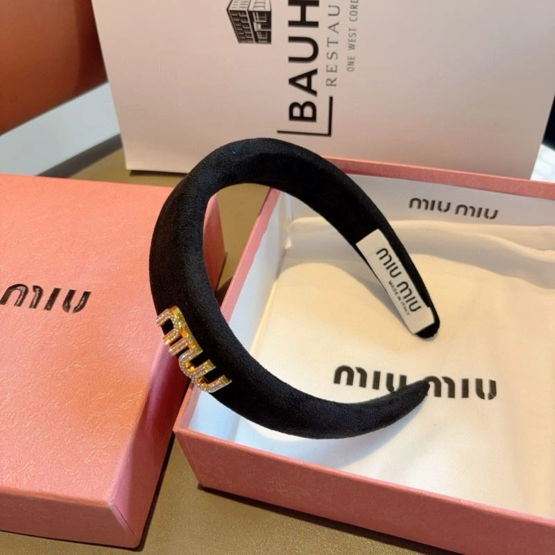 Miu Miu Hair Hoop Attractive 262899