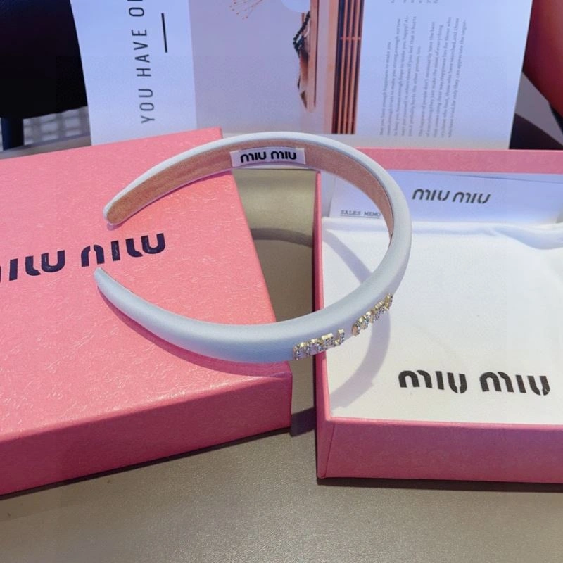 Trendy Miu Miu Hair Hoop 262894