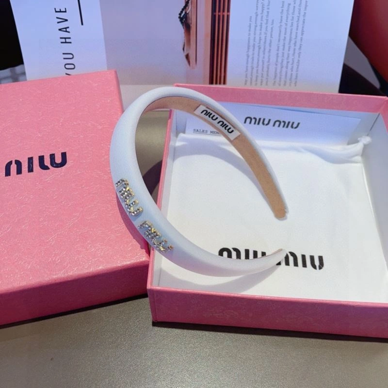Trendy Miu Miu Hair Hoop 262894