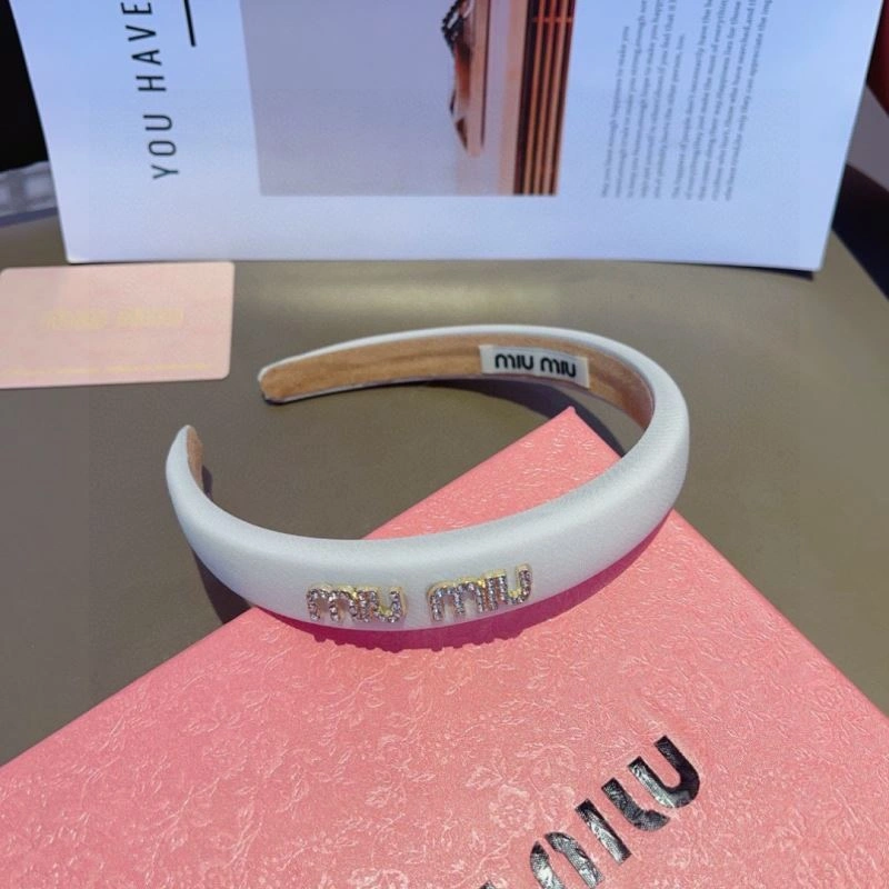 Trendy Miu Miu Hair Hoop 262894