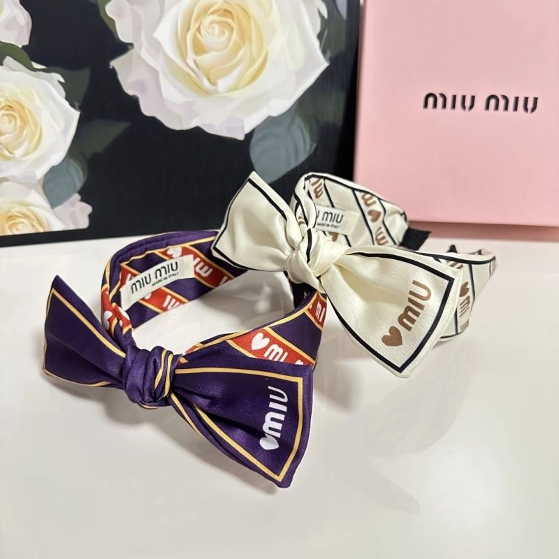 Cozy Miu Miu Hair Hoop 264073