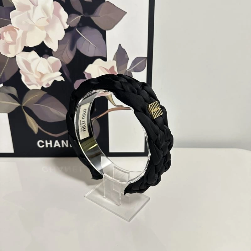 Sleek Miu Miu Hair Hoop 264036